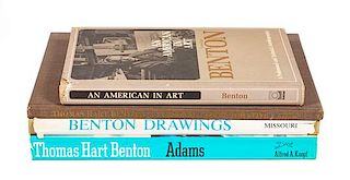* A Group of Four Books related to Thomas Hart Benton