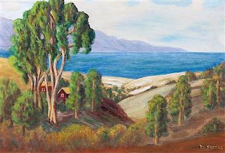 * Margaret Ferris, (Irish, b. 1839), California Landscape
