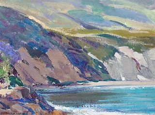 * Frederick William Becker, (American, 1888-1974), California Landscape