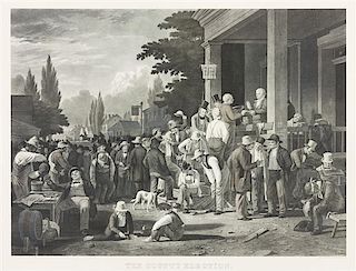 After George Caleb Bingham, (American, 1811-1879), The County Election