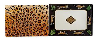 * A Group of Eight Lynn Chase Placemats Width 15 1/4 inches.