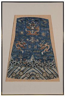Chinese Mandarin Embroidered Robe