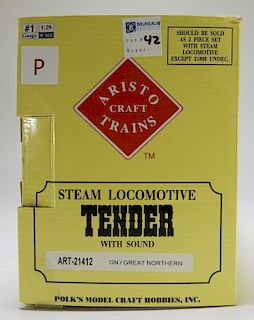 Aristo Craft Steam Locomotive Model Train Tender