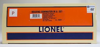 Lionel Reading Commuter M.U. Engine Train Set