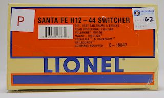 Lionel Santa Fe H12-44 Switcher Engine O Train