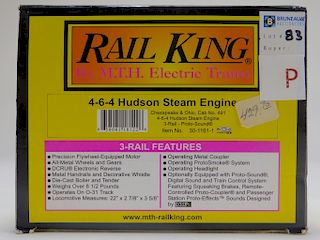 Rail King Chesapeake & Ohio Hudson Steam Engine