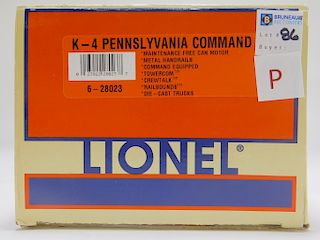 Lionel K-4 Pennsylvani Command Locomotive Train