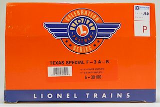 Lionel Texas Special F-3 A-B Power Unit Train Set