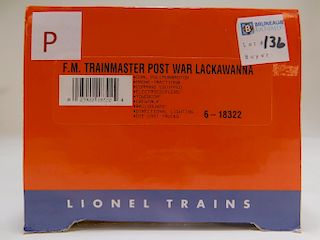 Lionel FM Trainmaster Post War Lackawanna O Train