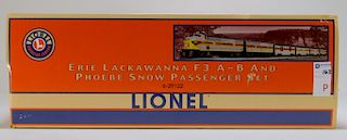 Lionel Erie Lackawanna F3 A-B & Phoebe Snow Train
