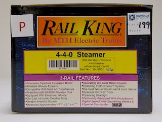 Rail King Wild Wild West Wanderer Steamer O Train