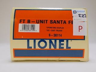 Lionel Santa Fe FT B-Unit O Gauge Electric Train