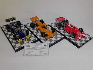 3PC Carousel 1 Indy 500 McLaren Diecast Car Models