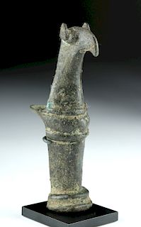 Graeco-Romano Bronze Casket Foot - Griffin