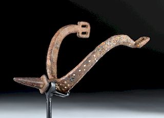 Rare 11th C. Medieval Iron Prick Spur