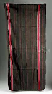 Late 19th C. Bolivian Aymara Textile Blanket
