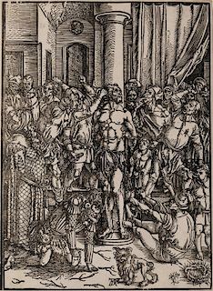 Albrecht DÌ_rer, (German, 1471-1528), The Scourging of Christ and Christ on the Mount of Olives