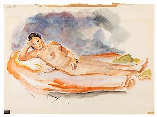 Bernard Karfiol, (Hungarian-American, 1886-1952), Cuban Nude