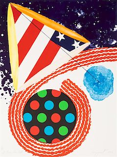 James Rosenquist, (American, 1933-2017), A Free For All, 1976