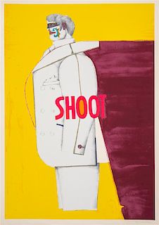 Richard Lindner, (German-American, 1901-1978), A group of ten works from Shoot, 1971