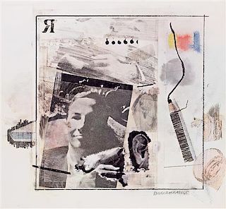 Robert Rauschenberg, (American, 1925-2008), Dwan Gallery Poster, 1965