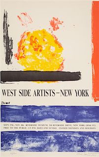 Theodoros Stamos, (Greek-American, 1922-1997), West Side Artists, New York, 1964
