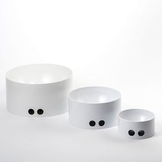 Three 'Tongareva' - '3089A,B,C' bowls, 1969