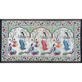 Indian Textile Panel