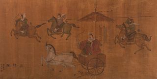 Chinese Decorative Painting on Silk