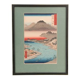 Ando Hiroshige, (Japanese, 1797-1858) 