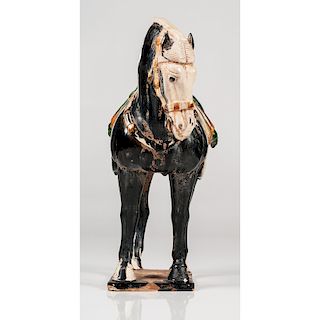 Chinese Sancai Tile Horse