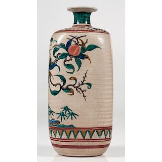 Japanese Kutani Vase 