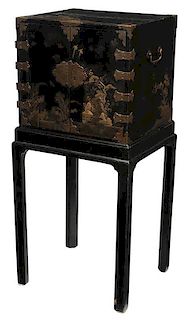 Fine Antique Asian Lacquered and