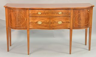 Custom mahogany Federal style sideboard. ht. 38 1/2 in., wd. 72 in., dp. 24 in.