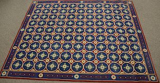 Custom hooked rug. 10' x 12'