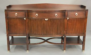 Hickory & White contemporary mahogany sideboard (like new). ht. 42 in., wd. 75 in.