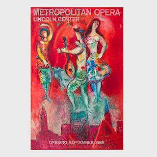 Marc Chagall (1887-1985): Metropolitan Opera