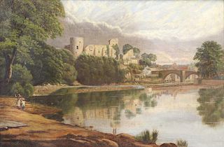 BEETHOLME, George. Oil on Canvas. "Barnard Castle"