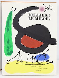 MIRO, Joan. "Derriere Le Miroir: L'Oiseau Solaire