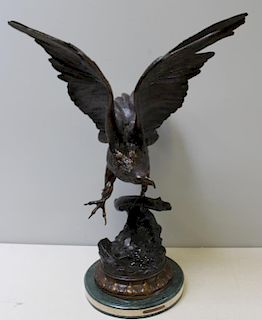 MOIGNIEZ, Jules (After). Bronze. Eagle.