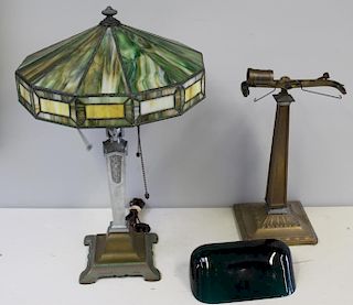 Lot of 2 Arts and Crafts Table Lamps As / Found.