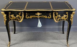 Fine Quality Antique Lacquered, Bronze Mounted and