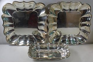 STERLING. American Silver Hollow Ware Grouping.