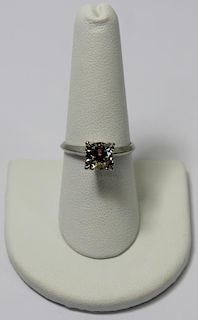 GIA Certified 1.46 cttw Solitaire Diamond Ring.