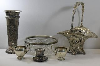 SILVER. Assorted American & Continental Silver.