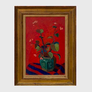 Kyohei Inukai (1913-1985): Flowers in a Vase
