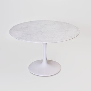 Eero Saarinen Style Marble and Fiberglass 'Tulip' Table 