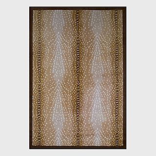 Antelope Pattern Rug, of Recent Manufacture
