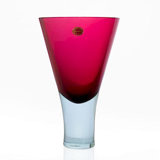 Murano Seguso Glass Vase