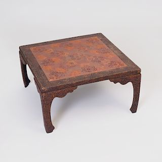 Chinese Lacquer Low Table